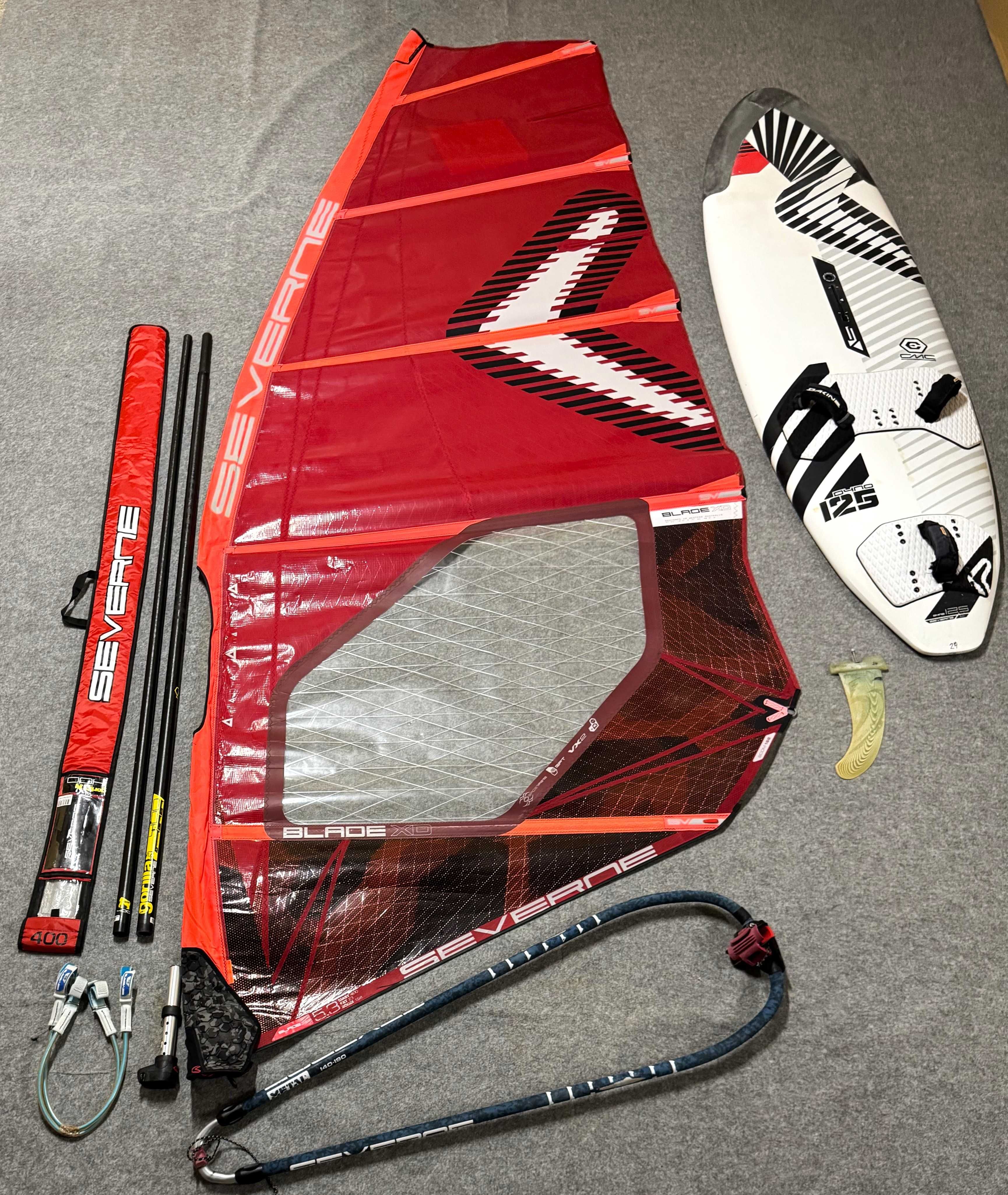 Severne DYNO + Severne BLADE 2024 - zestaw windsurfing