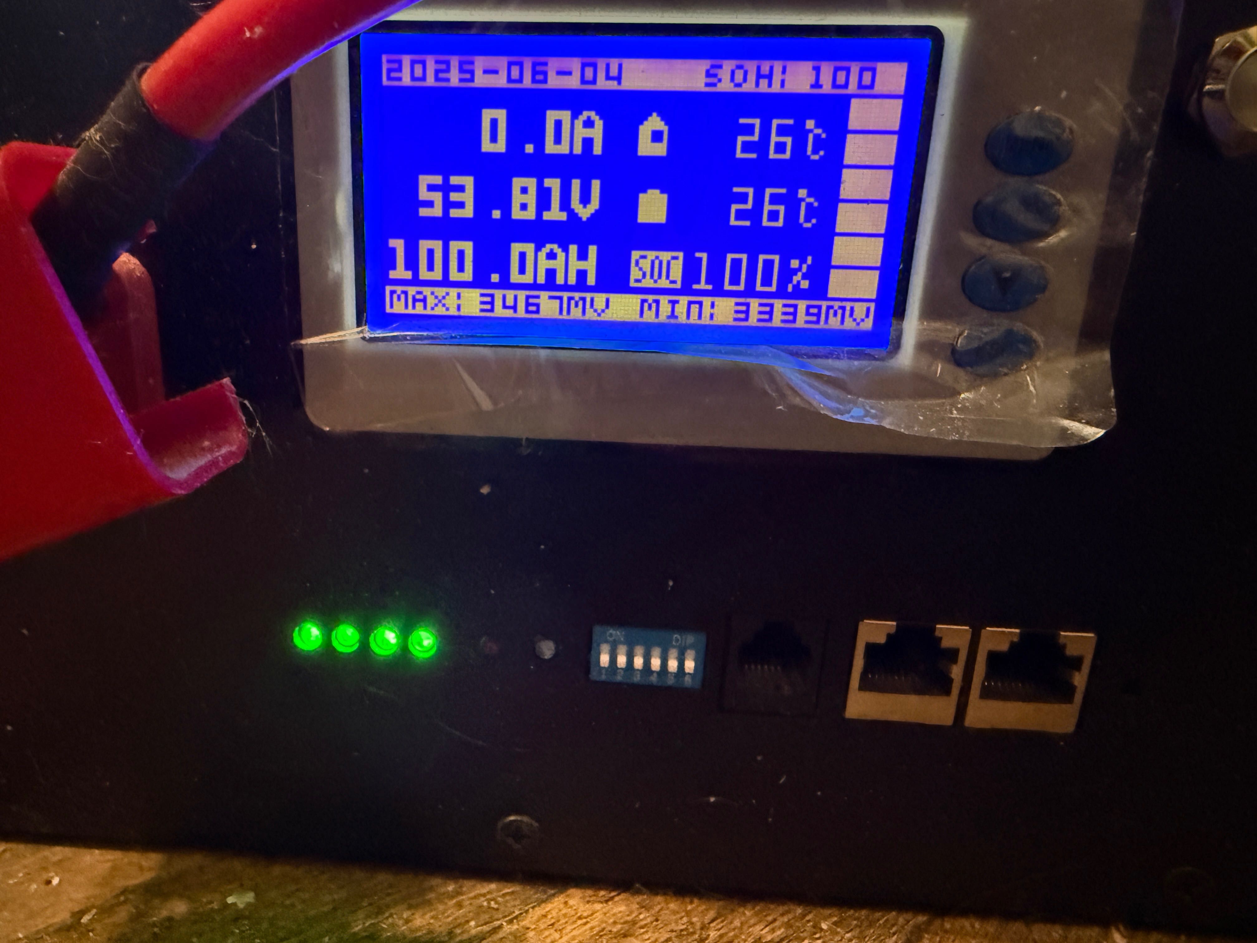 Аккумуляторная батарея  LiFePo4. 5квт.  48V 100Ah
