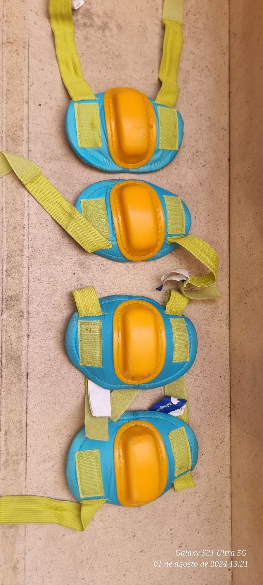 Patins criança usados.
