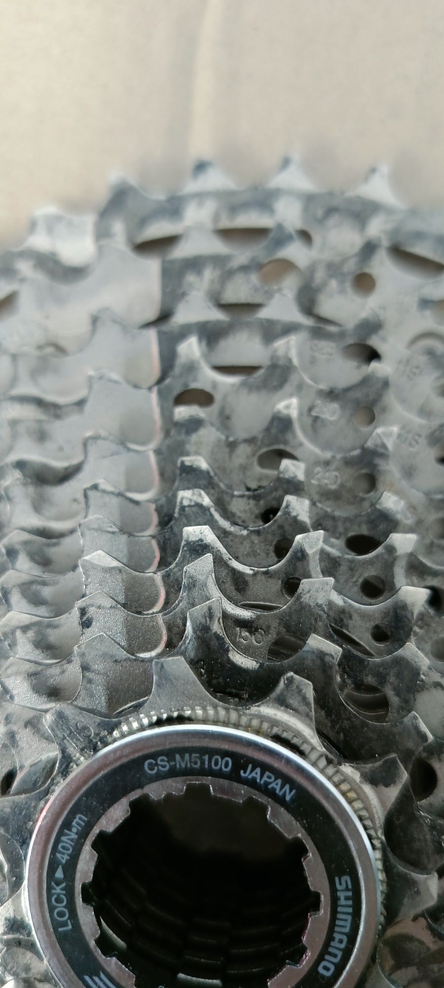 Kaseta Shimano Deore CS-M5100. 11-41 T.