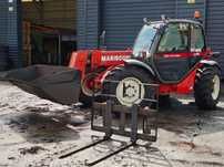 Manitou MT732 TURBO  Ładowarka teleskopowa Manitou MT 732 Turbo 67 500 NETTO !