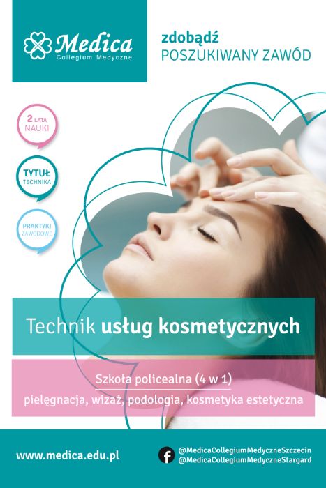 Technik usług kosmetycznych - zapisz się!