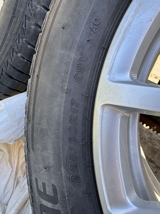 Felgi aluminiowe Audi A6 koła letnie 225/60 r17 cena za komplet