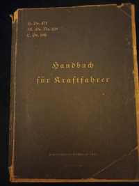 Handbuch fur kraftfahrer 8 Auflage, 1942 r