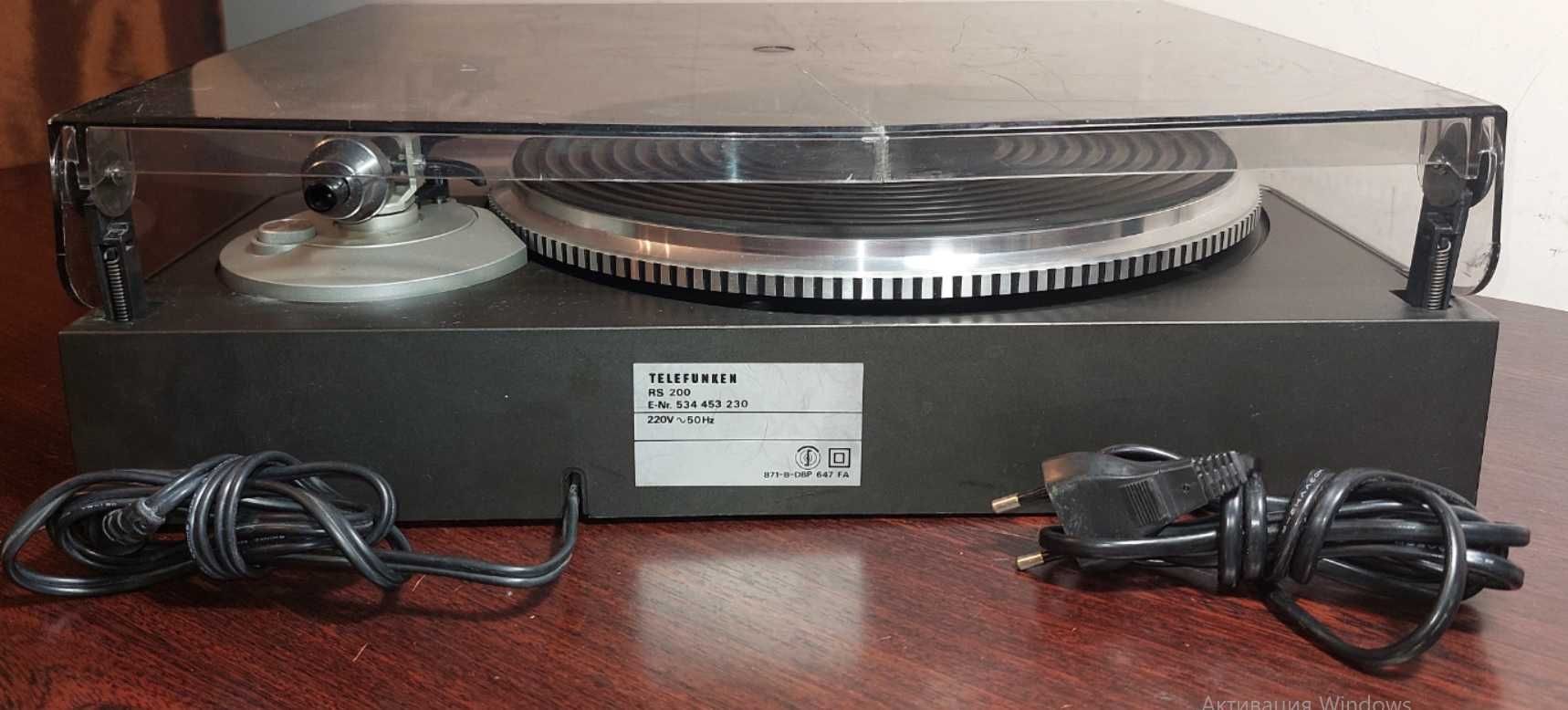 програвач вінілу Telefunken RS-200 Direct Drive