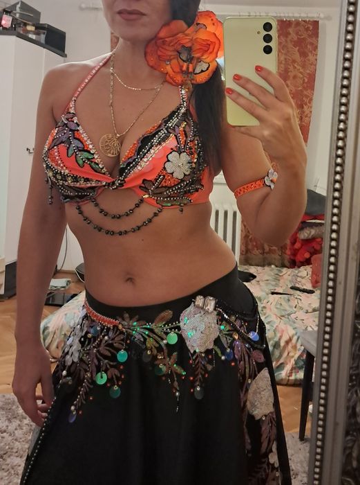 Kostium do tańca orientalnego brzucha belly dance rozm. M