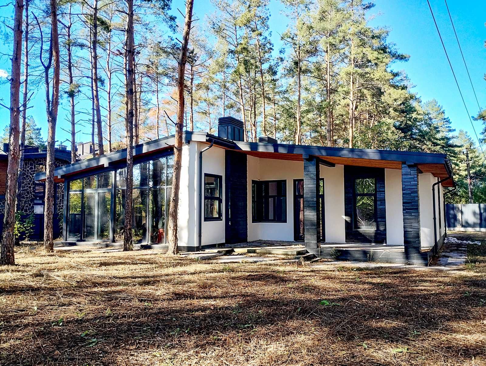 Котедж посеред лісу на території охороняємого ЖК Desna Residence