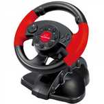 Ігрове кермо Esperanza USB PC/PS3/PS2 Black/Red EG103