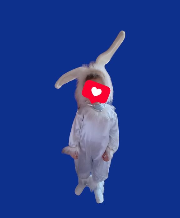 Костюм зайчика, новорічні костюми для дитячого садку, карнавал