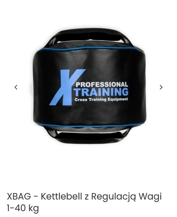 XBAG - Kettlebell z Regulacją Wagi 1-40 kg