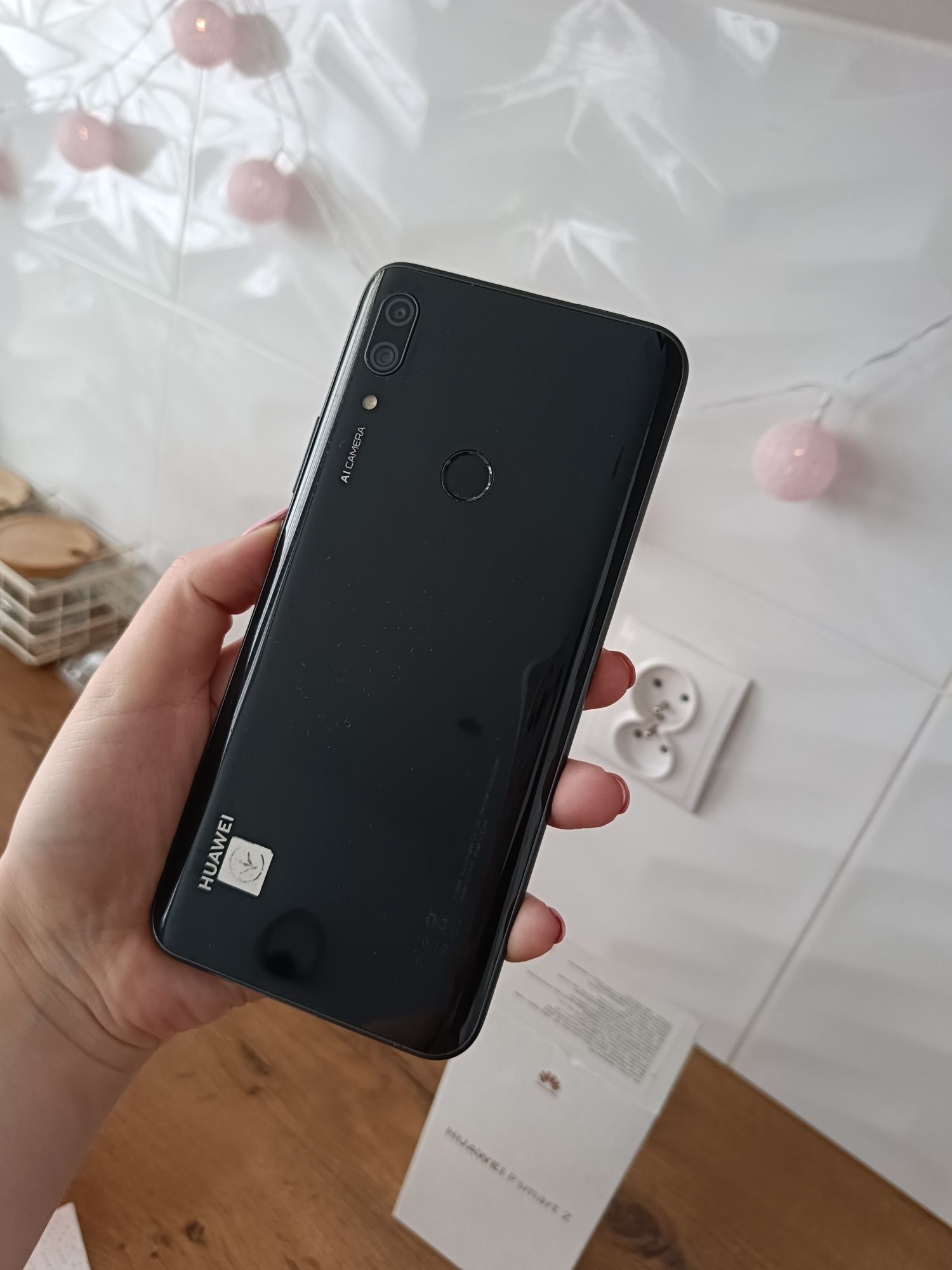 Huawei P Smart Z + pudełko + obudowa Dobry stan