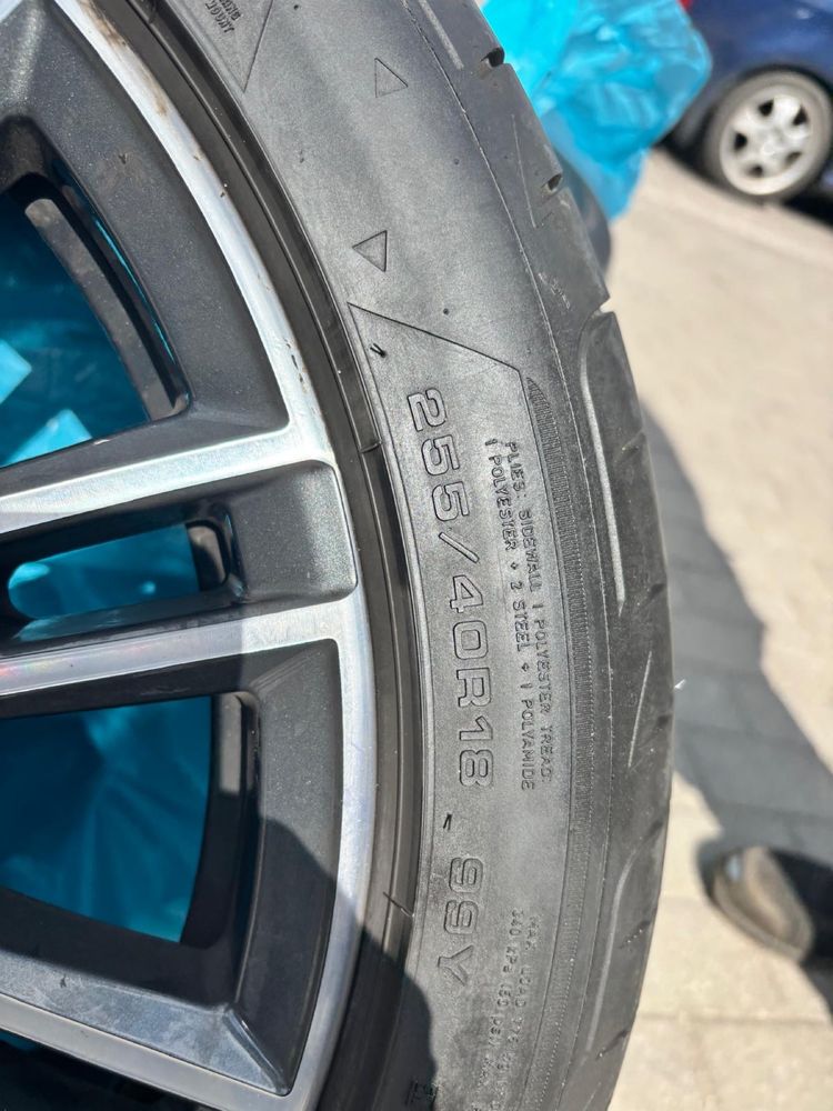Felgi bmw 5x112 18 z oponami goodyear Eagle f1