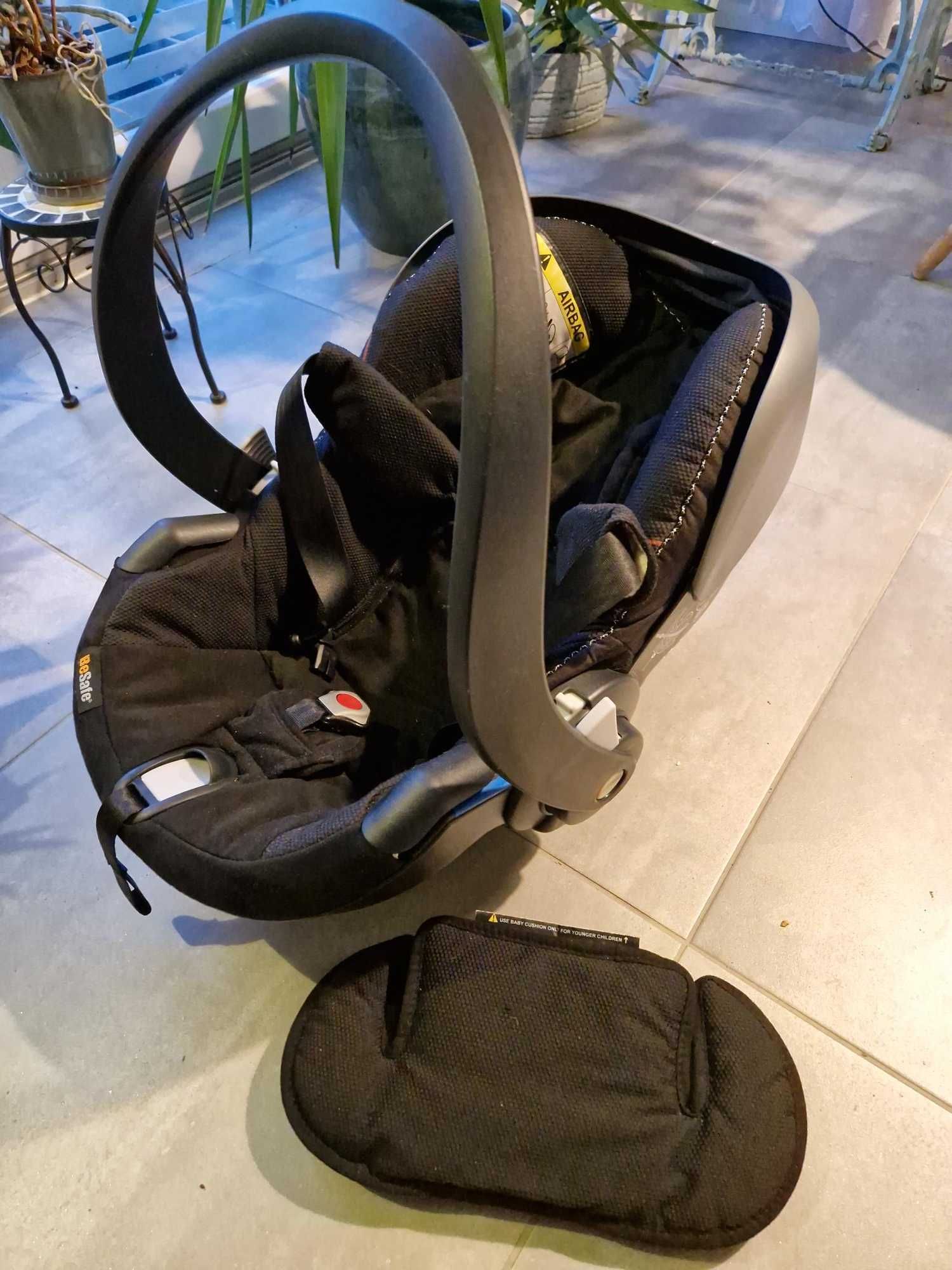 Fotelik nosidło samochodowe BeSafe iZi Go X1 + baza isofix + adaptery