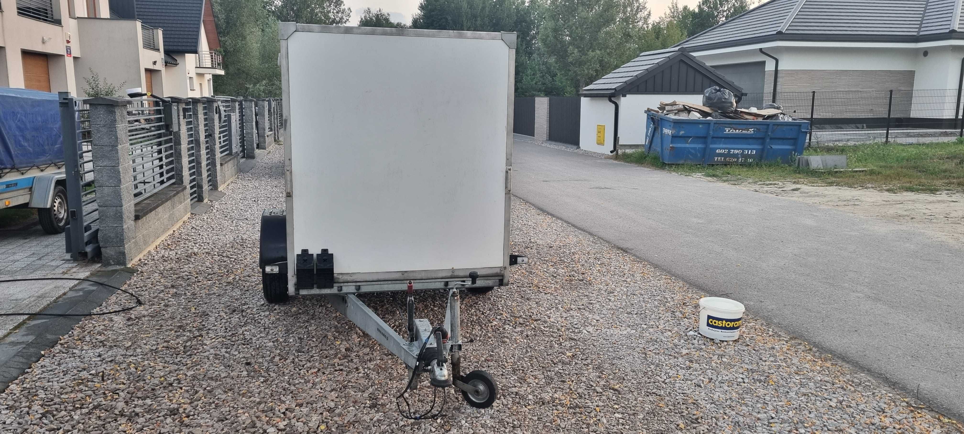 Przyczepa kontener, furgon sklejkowy, cargo