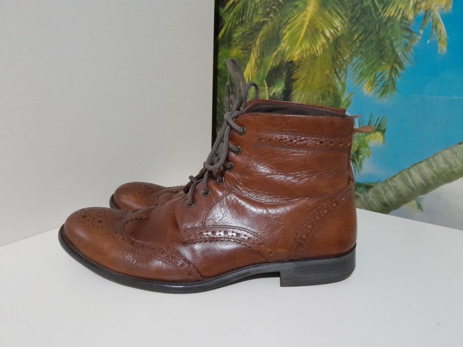 Ботинки р.44 (29 см) мужские натуральная.кожа