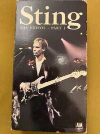 Sting The videos part I VHS