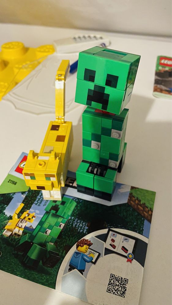 Lego 21156 BigFig Creeper™ i Ocelot
MINECRAFT KOMPLETNY
