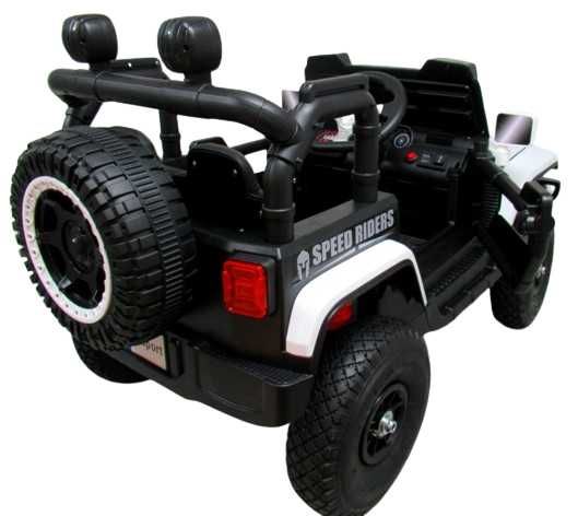 POMPOWANE KOŁA - 4x4 - DUŻE Auto autko samochód na akumulator - Nowy