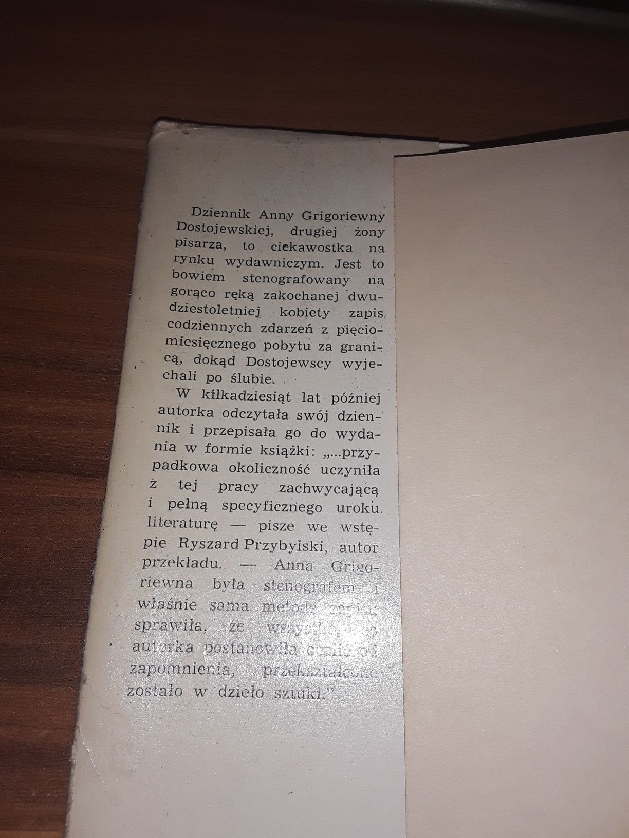 Mój biedny Fiedia dziennik Anna dostojewska Fiodor Dostojewski