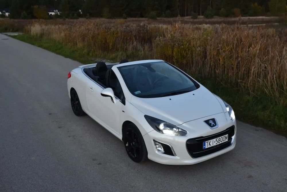 Peugeot 308 CC Peugeot 308 CC Kabrio Biała perła GT line