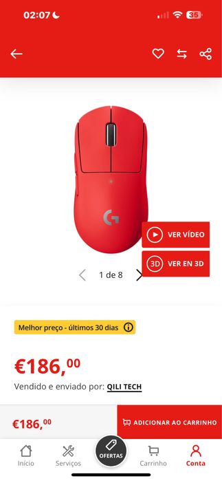 Rato Gaming LOGITECH G Pro X Superlight
