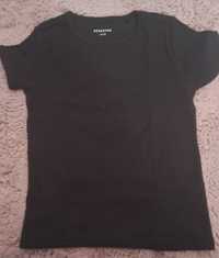 Czarny t-shirt reserved rozmiar 140 cm