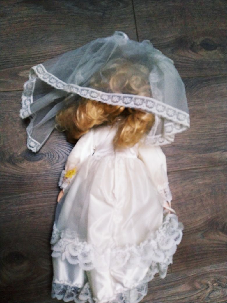 Кукла свадебная,  винтажная