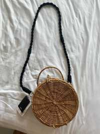 mango bag basket new with tag boho