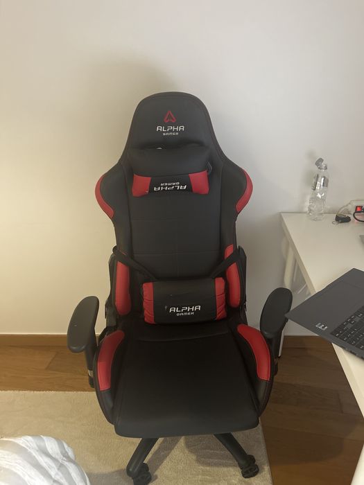 Cadeira Alpha Gamer Vega AGVEGA-BK-R