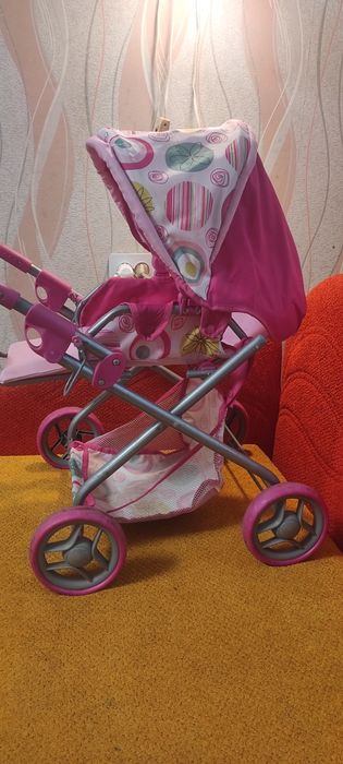 Дитячий іграшковий візочок (коляска)