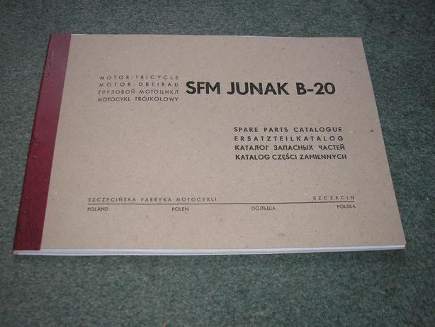 Junak B20 - Katalog części