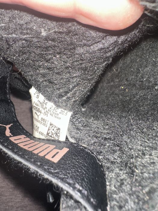 Чоботи ,хайтопи ,ботинки Puma на дівчинку