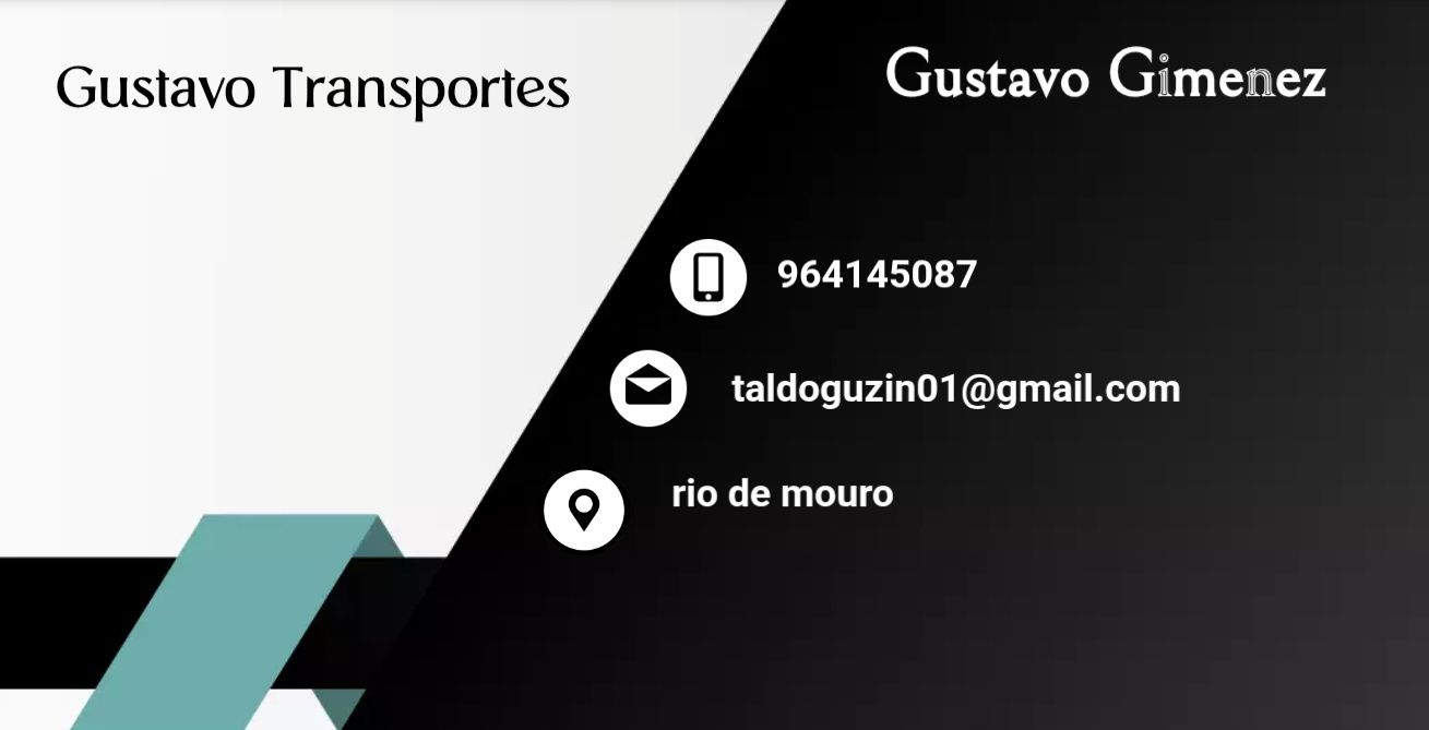 Transportes e mudanças