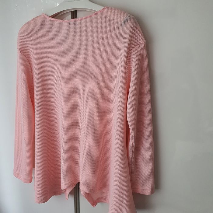 Bluzka damska  z dzianiny   rózowa