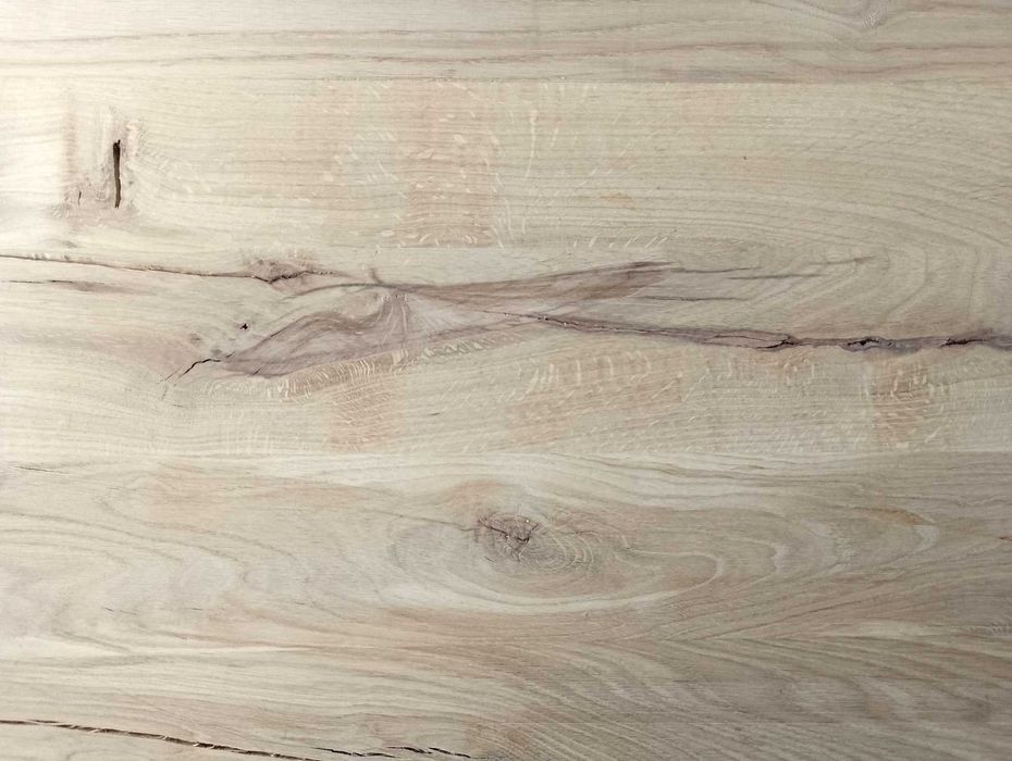 Blat surowy Dąb Rustic, klejonka dębowa 100 x 55 x 4 cm