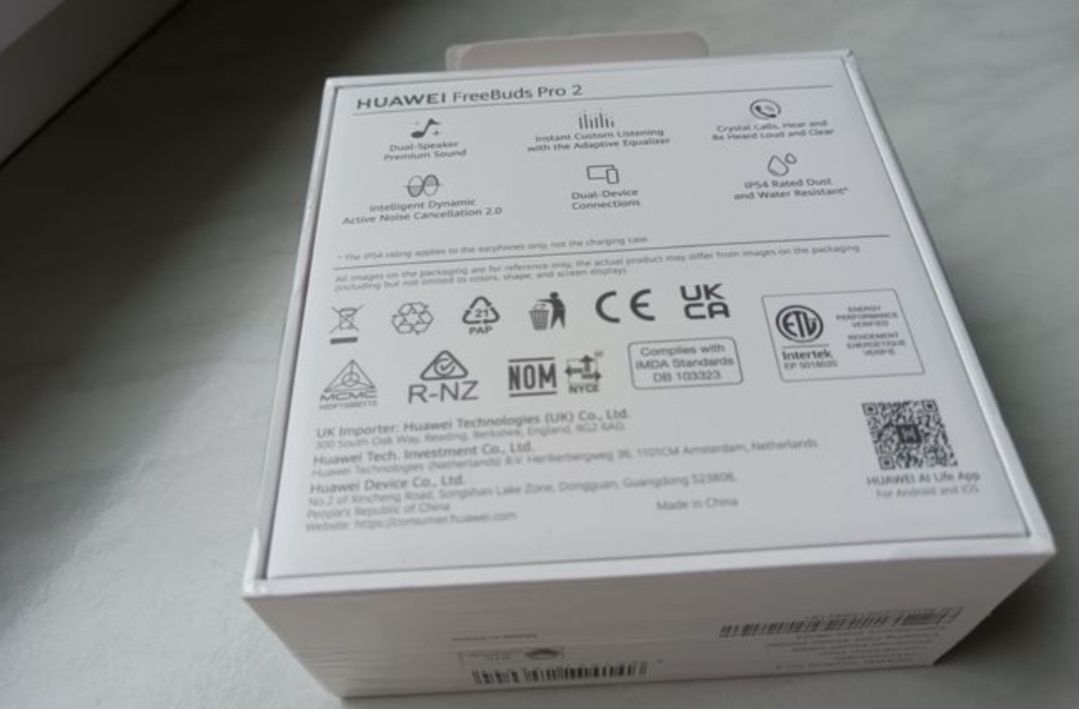 Słuchawki bezprzewodowe huawei freebuds pro 2