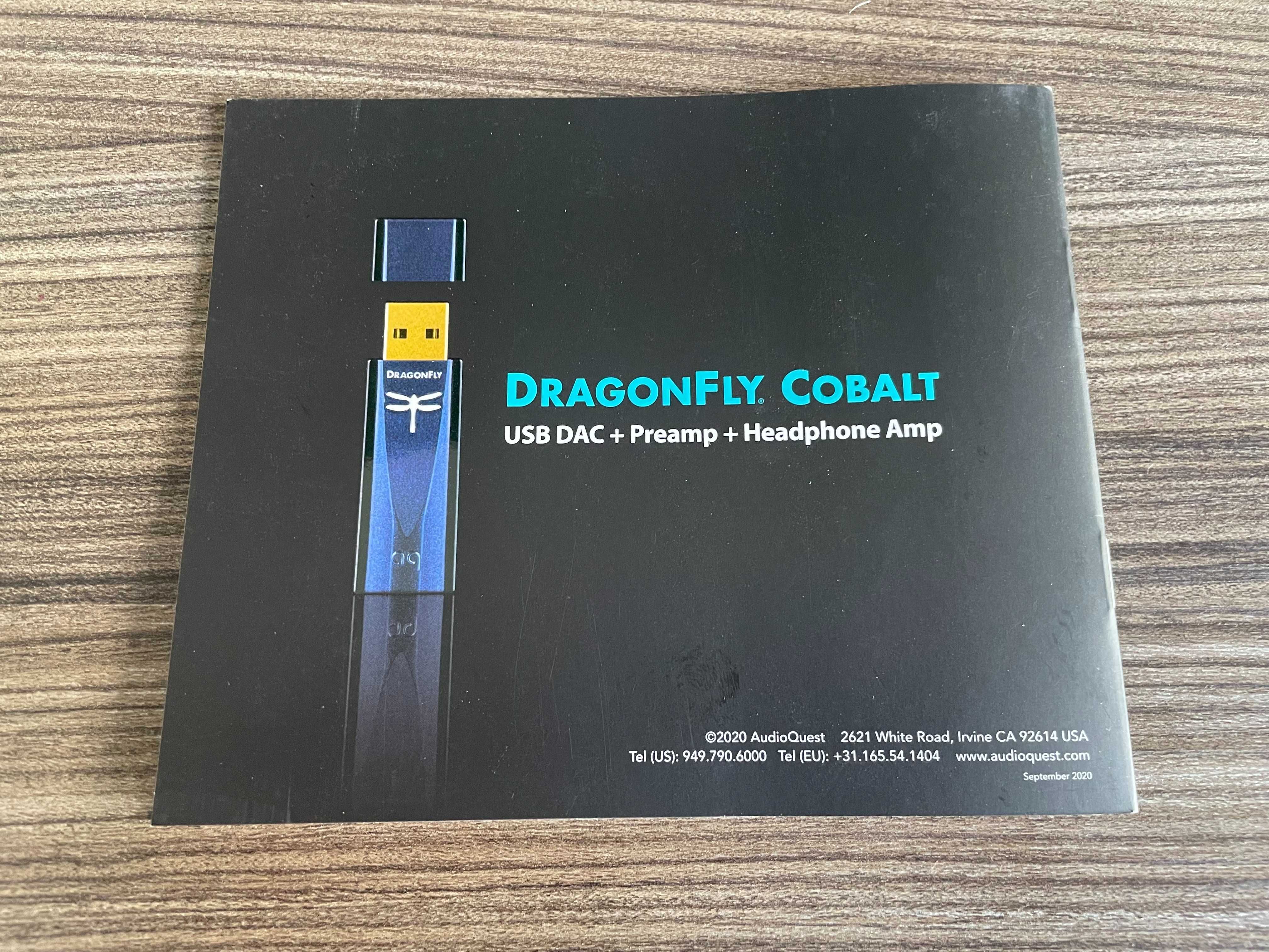 Przetwornik słuchawkowy Audioquest DAC USB DragonFly Cobalt