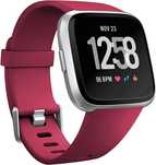 Opaska / Pasek Braders do Fitbit Versa / Versa 2 / Versa Lite bordowy