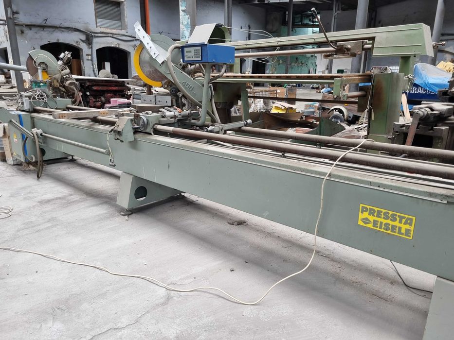 Podwójna piła do metalu Pressta Eisele, ukośna, duża, lms-d-350-400