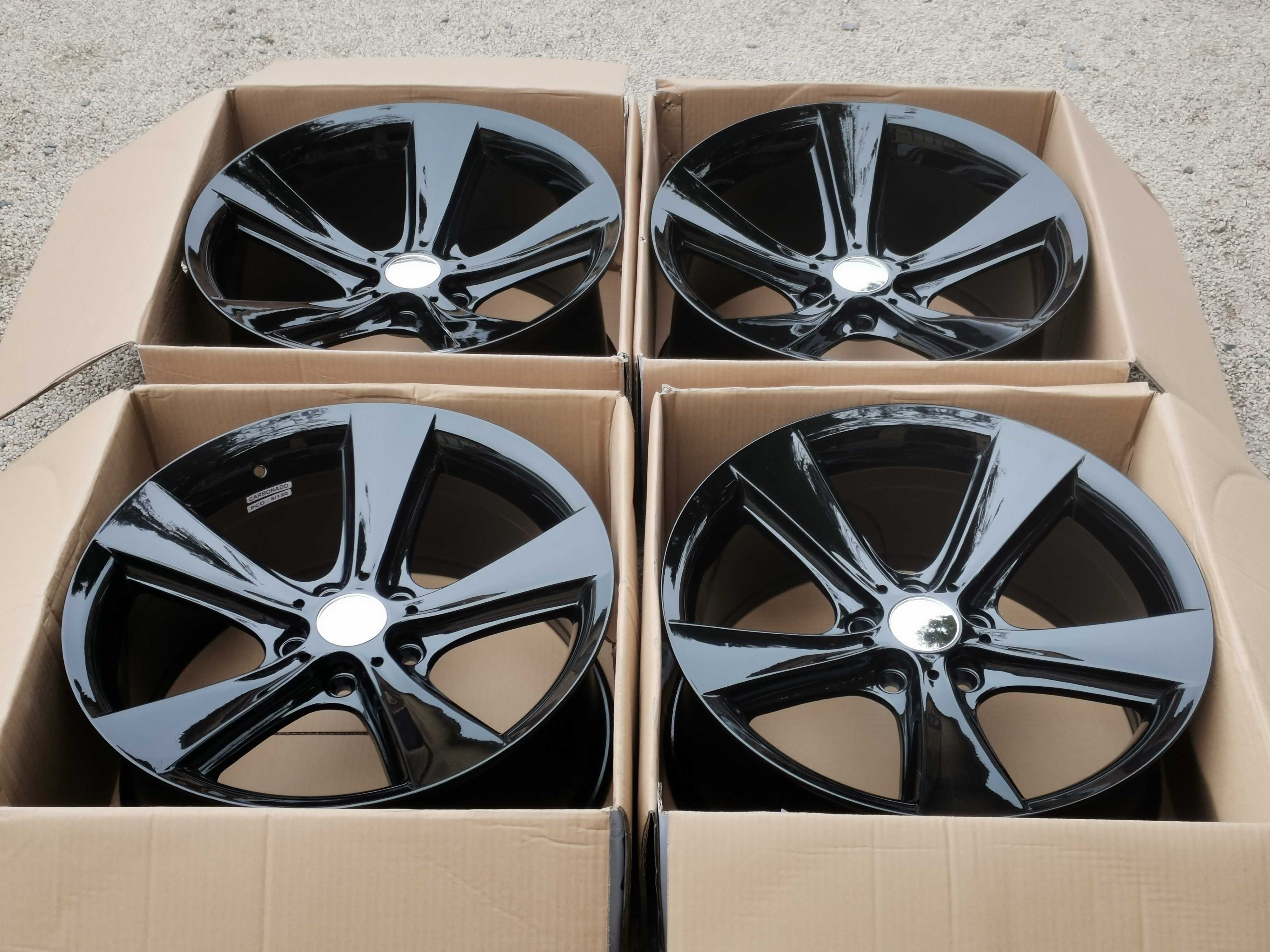 Alufelgi 5x120 19 9/10 ET14 ET24 BMW E60 E63 E65 Concave Styling 128