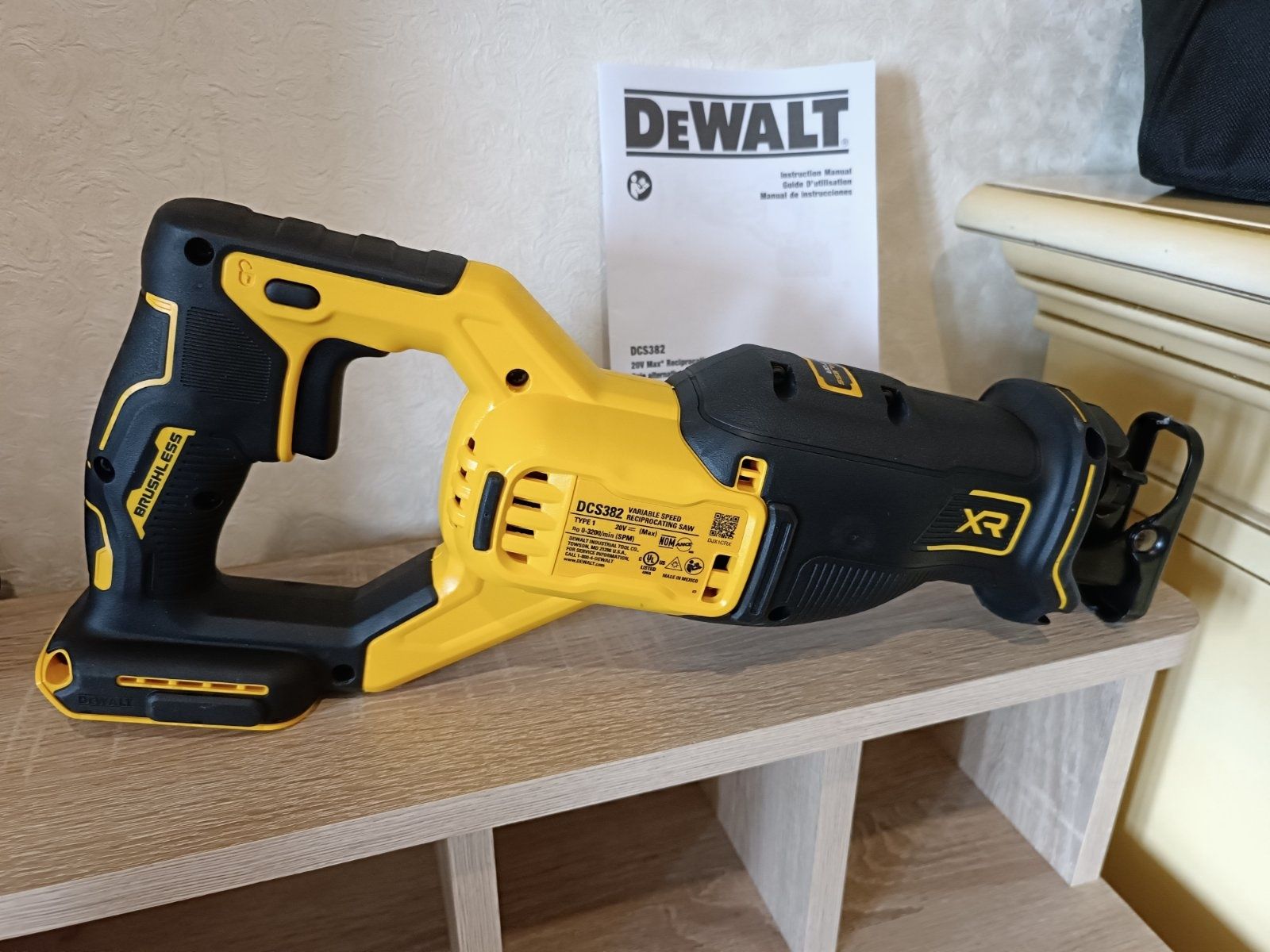 Dewalt DCS382-DCD384-DCS368 XR 20V Оригінальна безщіткова Сабельна пил