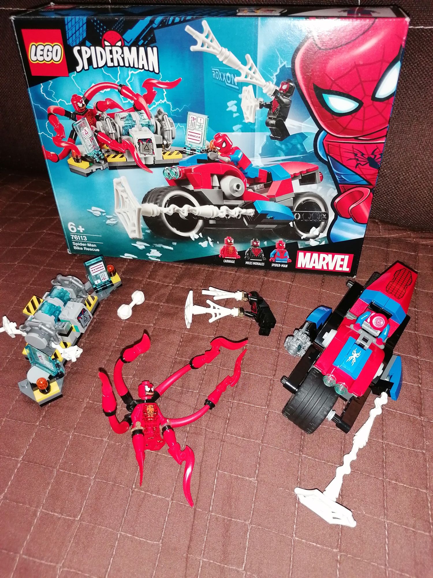 Lego 76113 zestaw Spider-man