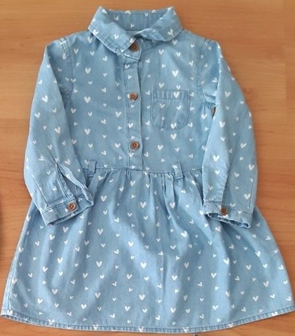 Roupas de bebé menina de 6 a 12 meses (11 peças)