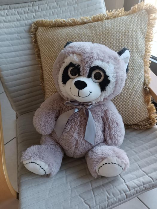 Іграшка м'яка Єнот плюшевий 40 см.