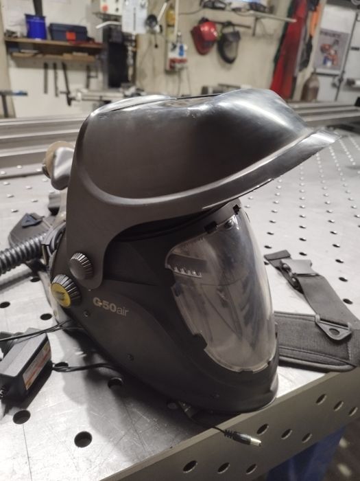 Przyłbica samosciemniajaca ESAB G50 air. Z nawiewem ESAB PAPR.