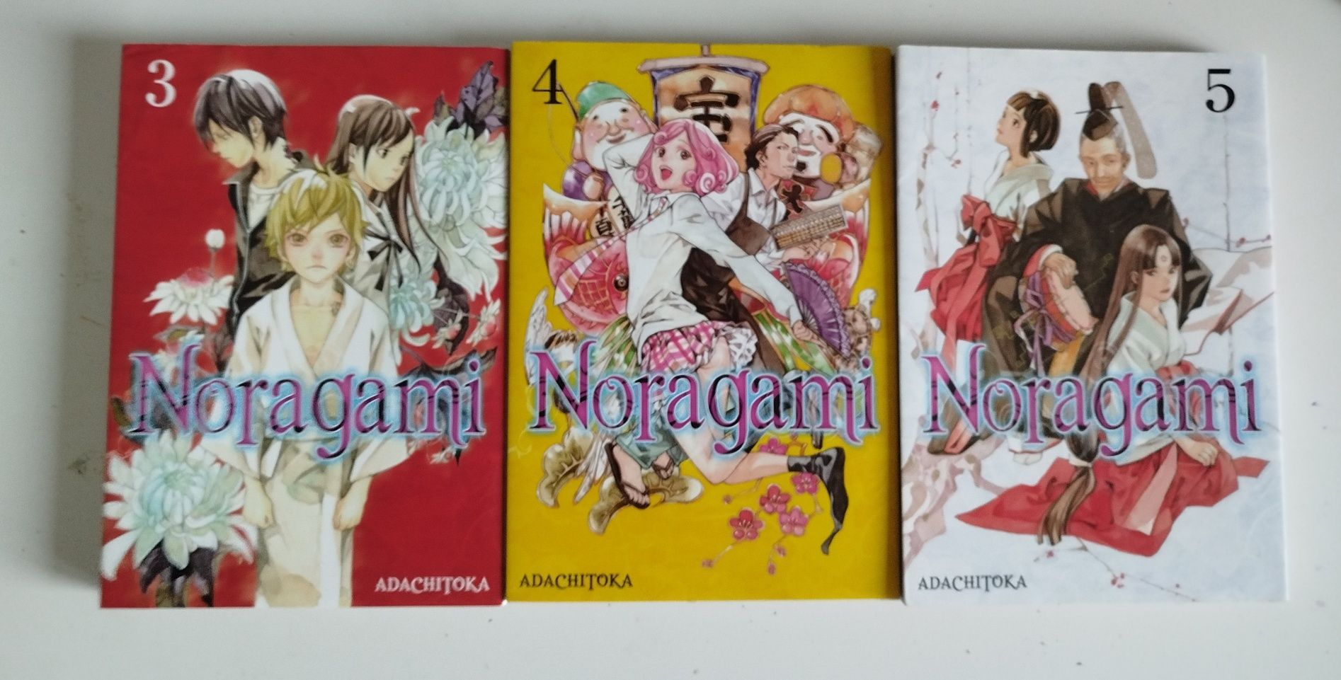 Mangi Noragami Tomy 3, 4 i 5