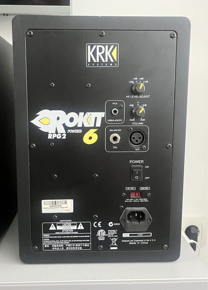 Студійні монітори KRK Rockit Powered 6 (KRK RP6 G2)
