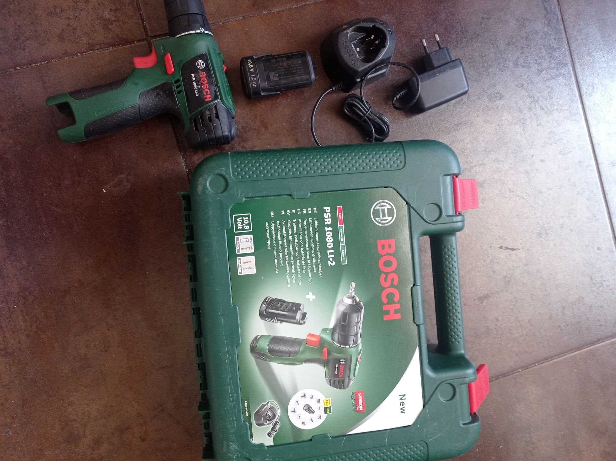 Акумуляторний дриль-шуруповерт Bosch PSR 1080 Li-2