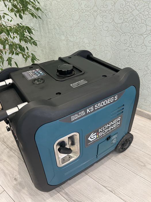 Инверторный генератор Konner&Sohnen KS5500iEG S ( бензин+газ)