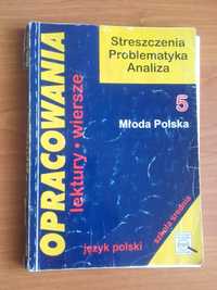 Młoda Polska część 5 Opracowania Lektury Wiersze J. Polski Wyd. Greg